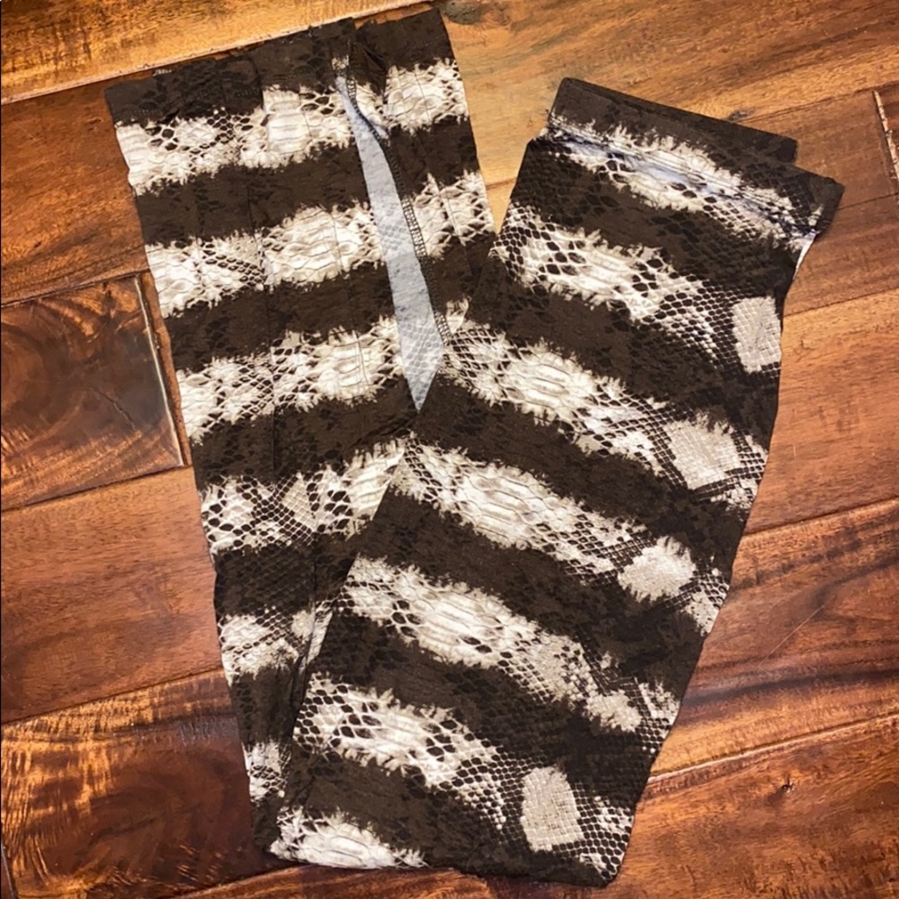 Micheal Kira snake maxi skirt